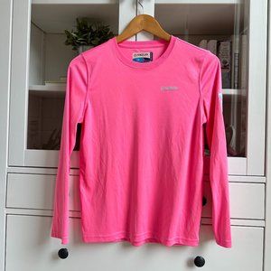 Magellan Pink Fish Gear Boyfriend Fit Top Size Youth Large